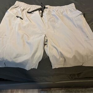 Men's Athletic Light Gray Shorts